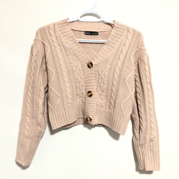 BRAND NEW MATCHING KNIT CARDIGAN AND TUBE TOP SET - Picture 3 of 6